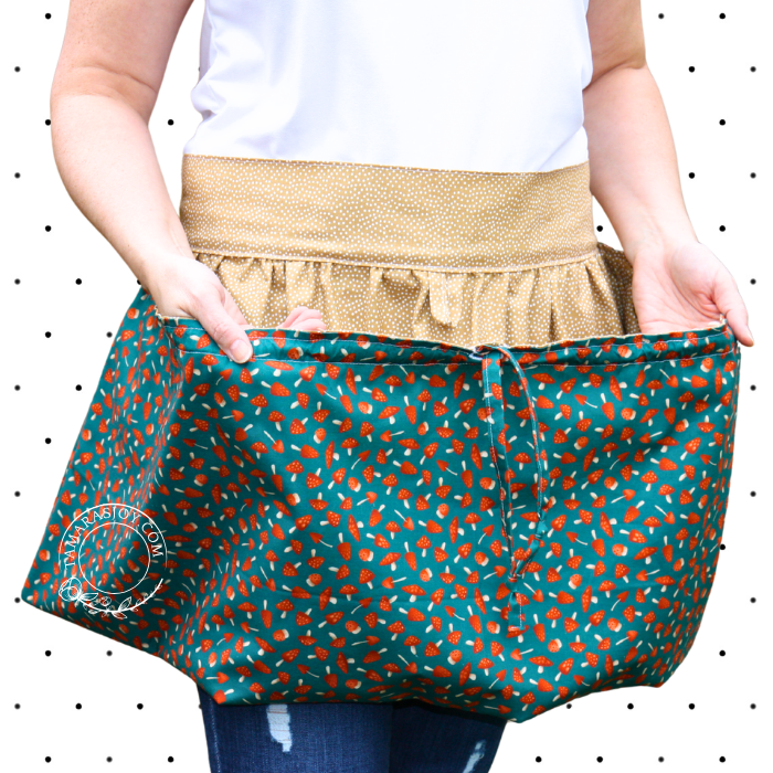 Garden, Gathering Apron (PDF Pattern + Video Tutorial)