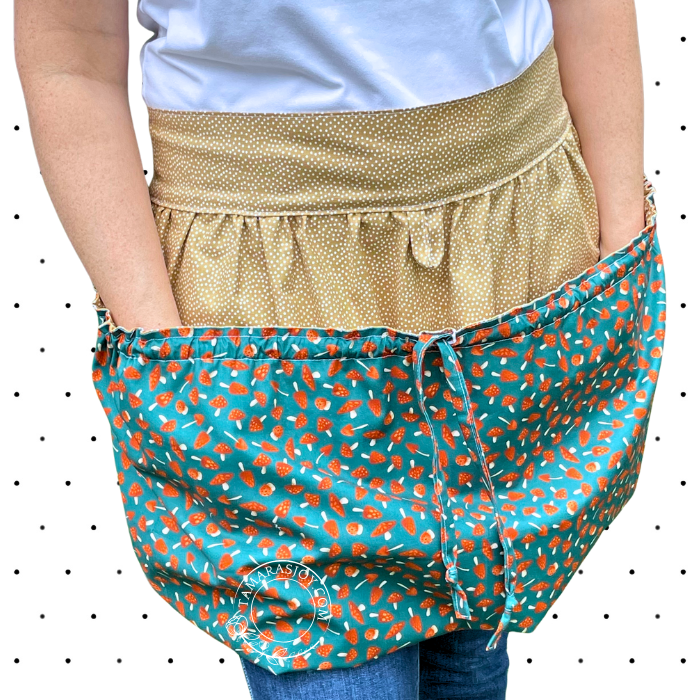 Garden, Gathering Apron (PDF Pattern + Video Tutorial)