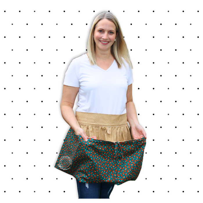 Garden, Gathering Apron (PDF Pattern + Video Tutorial)