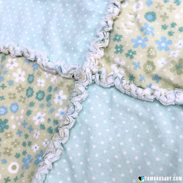 Cat & Dog Animal Rag Quilt (PDF Pattern + Video Tutorial)