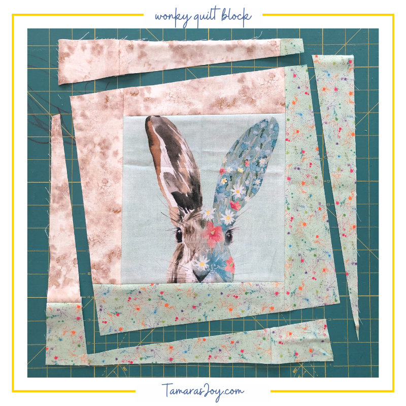 Wonky Quilt Block Tutorial