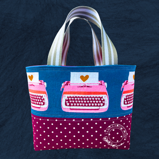 Small Tote Bag (PDF Pattern + Video Tutorial)