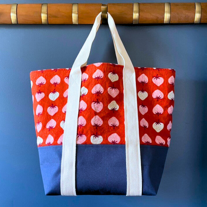 Heavy Duty Grocery Tote Bag (PDF Pattern & Video Tutorial)