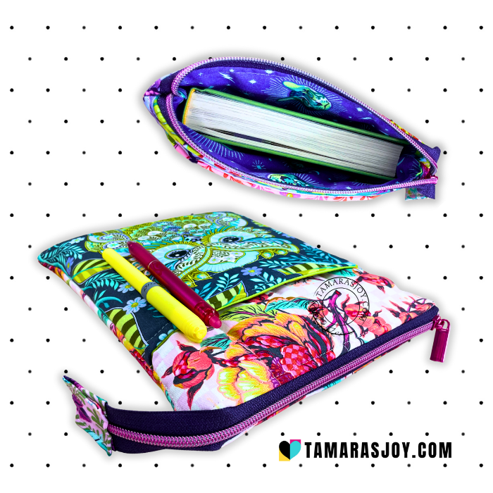 Book Sleeve (PDF Pattern + Video Tutorial)