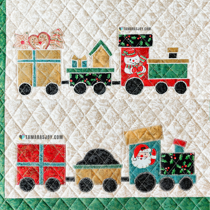 Christmas Train Applique PDF