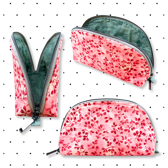 Zipper Pouch Trio (PDF Pattern + 2 Video Tutorials)